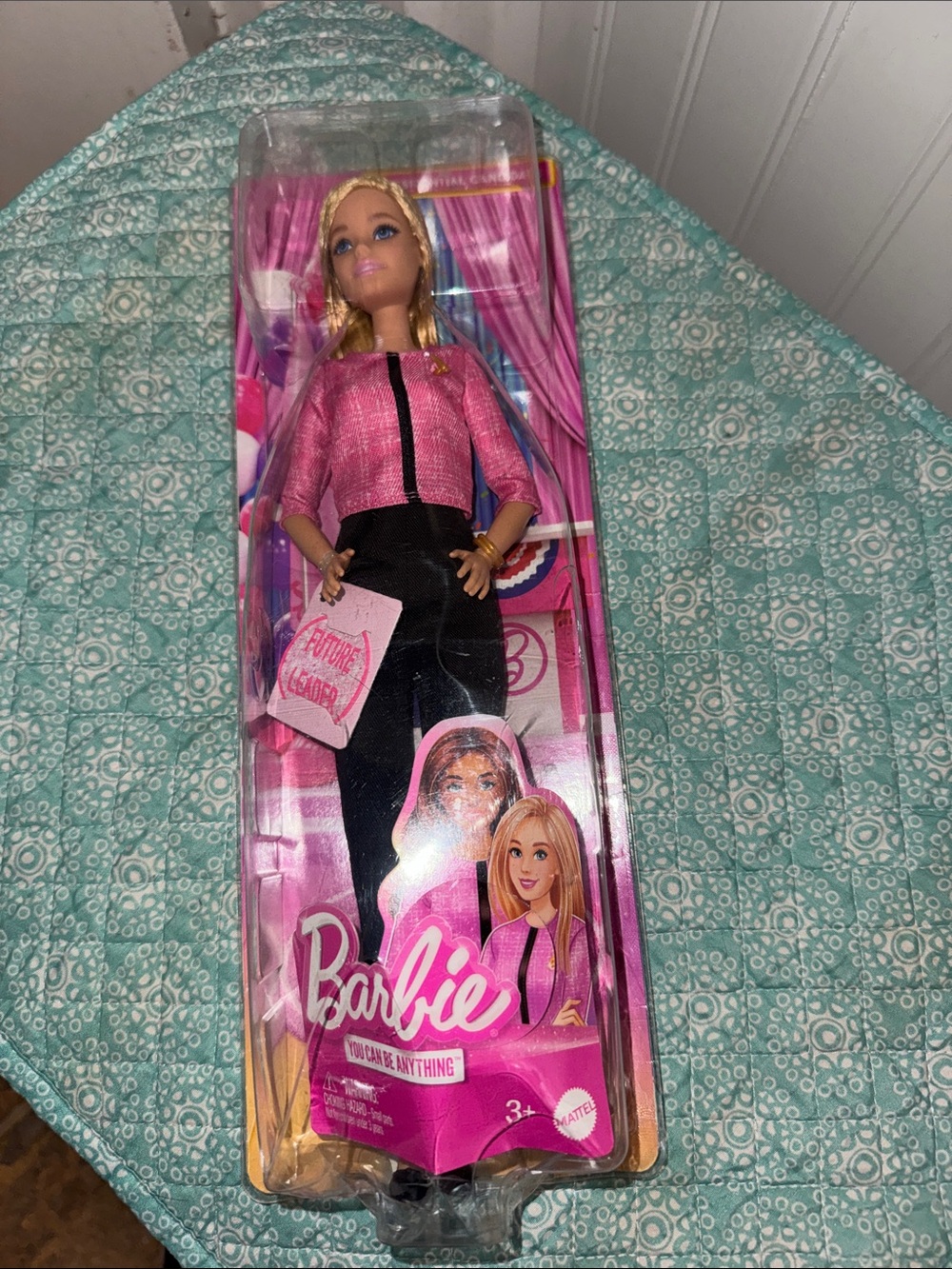 Barbie Doll in Pink Jacket with Black Pants